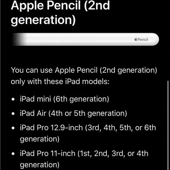 Apple Pencil (2nd gen) - Picture 4 of 4